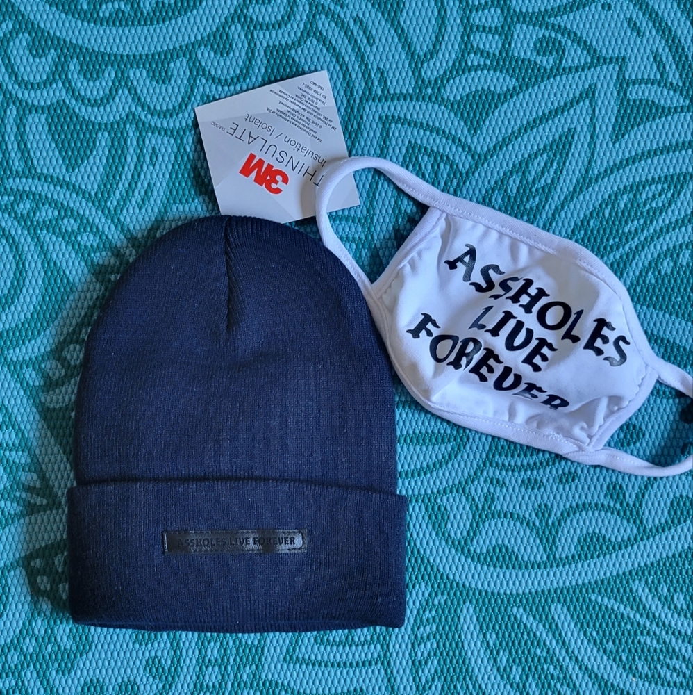 Assholes Live Forever Beanie & Mask